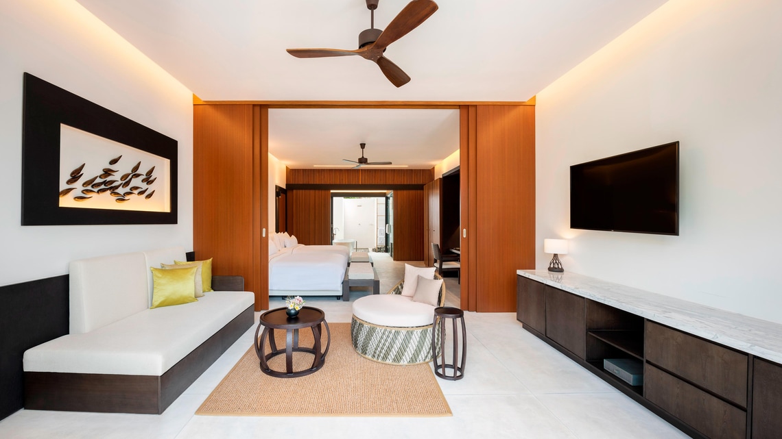 Two-Bedroom Beach Villa with Pool
